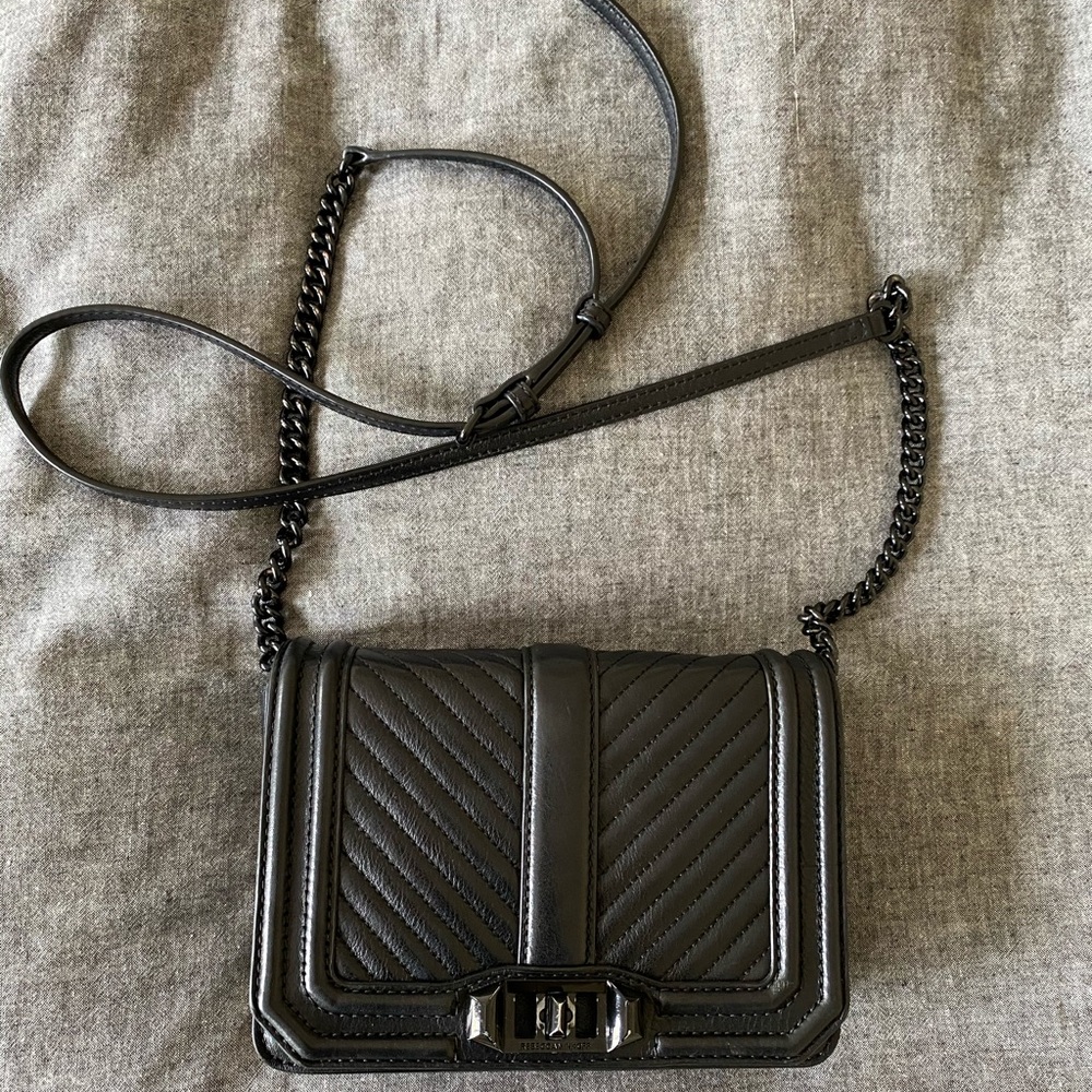 Authentic Rebecca Minkoff Small Love Crossbody 🤍